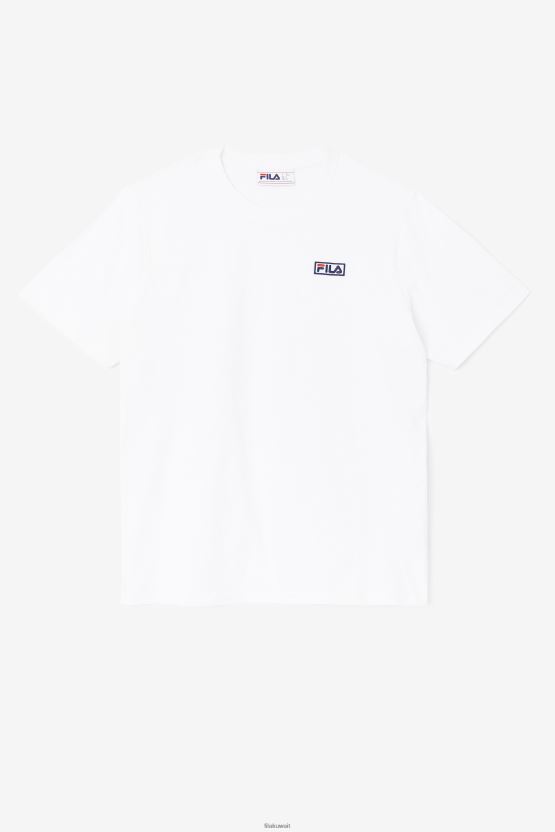 فيلا سكايلر تي شيرت أبيض BX00H4337 أبيض FILA