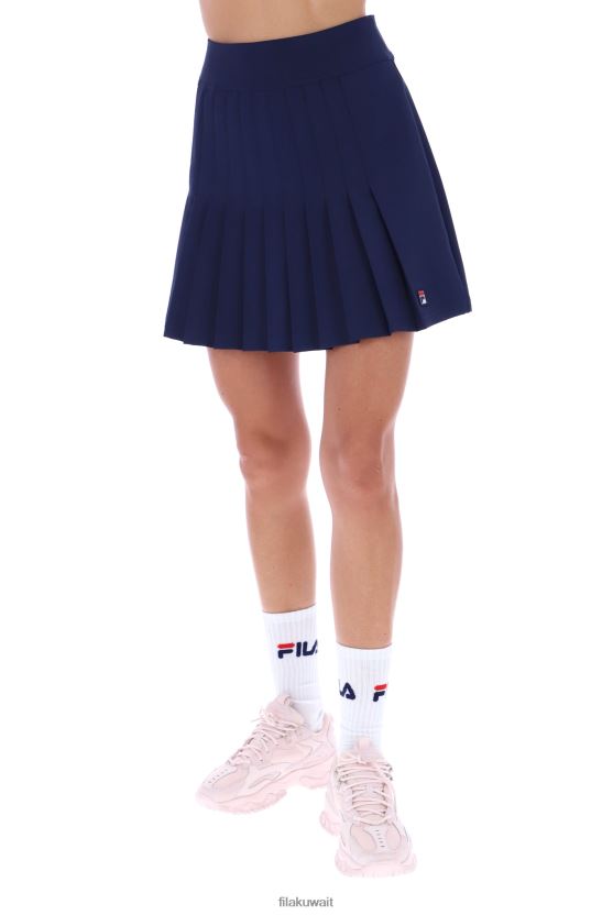 تنورة إيمي فيلا مطوية BX00H43433FILA