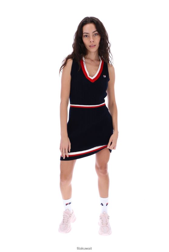 داريان أزياء سترة متماسكة اللباس فيلا BX00H43443FILA