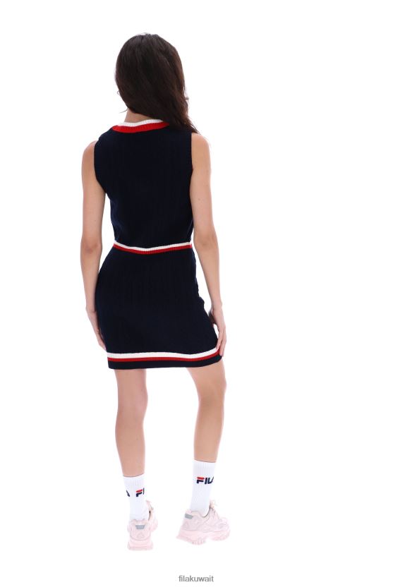 داريان أزياء سترة متماسكة اللباس فيلا BX00H43443FILA