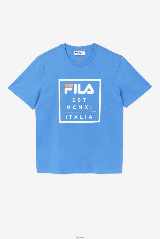 تي شيرت أزرق قوي من فيلا تينيز BX00H4393 أزرق قوي FILA