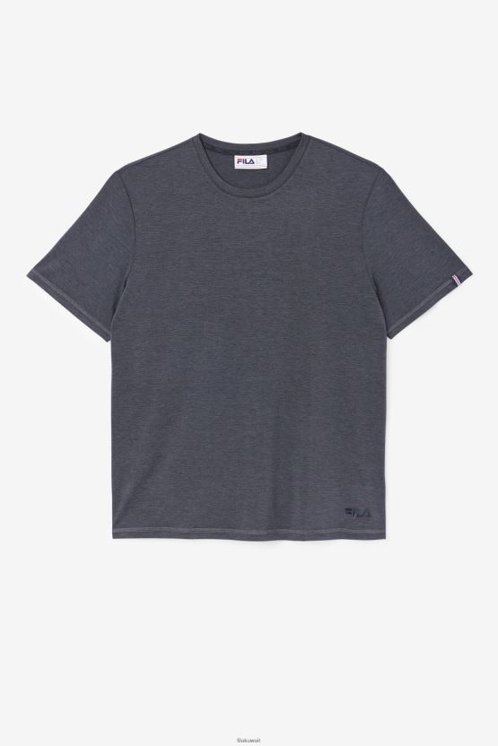 تي شيرت ركاب هيذر أسود من فيلا BX00H4400 هيذر أسود FILA