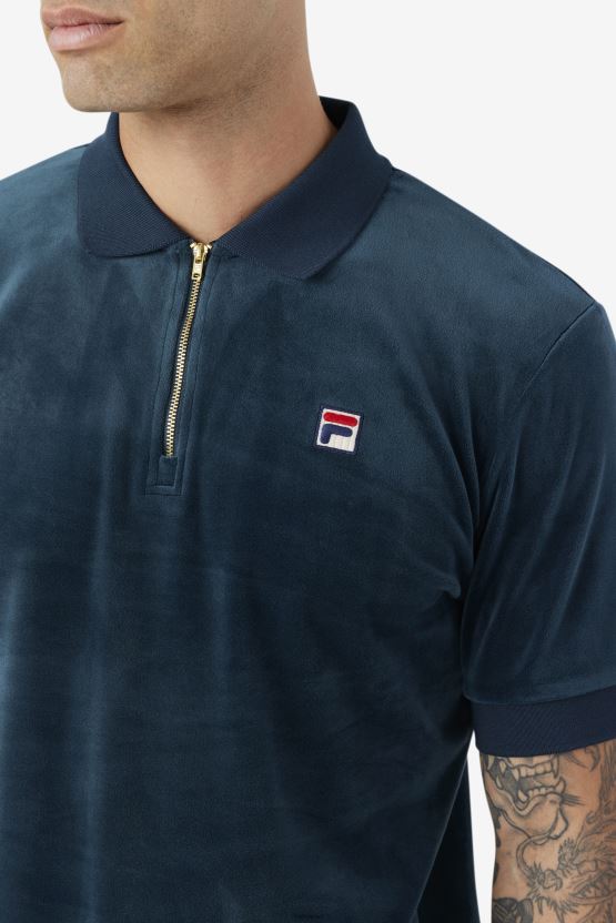 البط البري فيلا ديفون القطيفة بولو BX00H4411 بط نهري صغير FILA