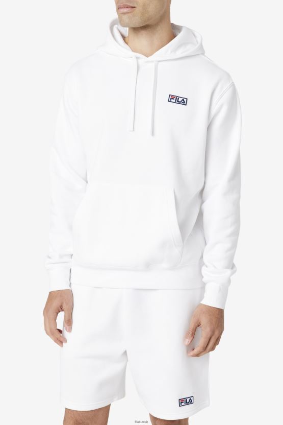 الأبيض ألجوت هوديي فيلا BX00H4438 أبيض FILA