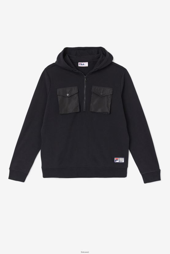 ميكونغ هوديي فيلا سوداء BX00H4539 أسود FILA