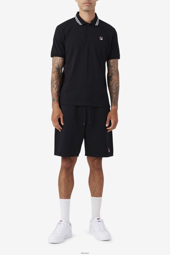 فيلا دومينيكو سوداء قصيرة BX00H4627 أسود FILA