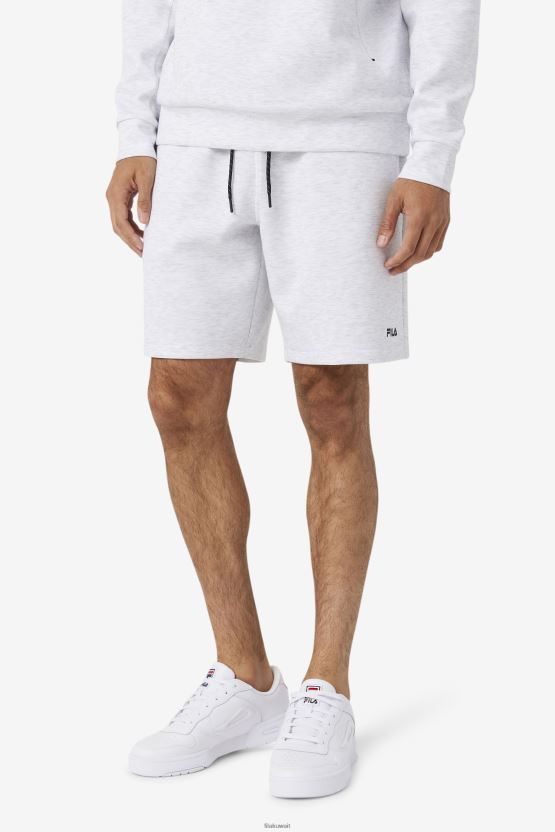 بالبان مارل قصير مبيض/فيلا سوداء BX00H4641 مارل مبيض/أسود FILA