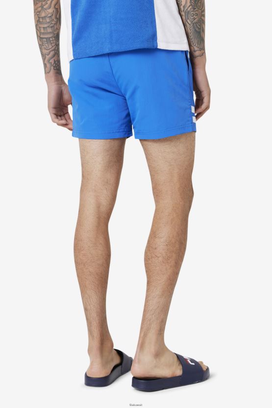 فيلا فانتاج شورت سباحة أزرق قوي/أبيض BX00H4673 أزرق / أبيض قوي FILA