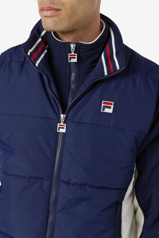 معطف فيلا/سترة جاردينيا ماتياس BX00H4790 الطاووس / الغردينيا FILA