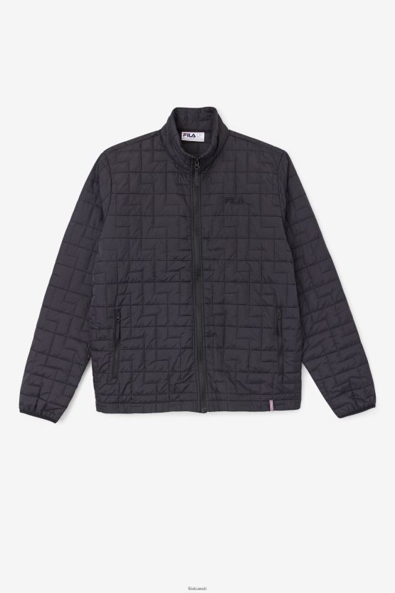 فيلا سترة ركاب سوداء BX00H4810 أسود FILA