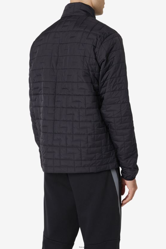 فيلا سترة ركاب سوداء BX00H4810 أسود FILA