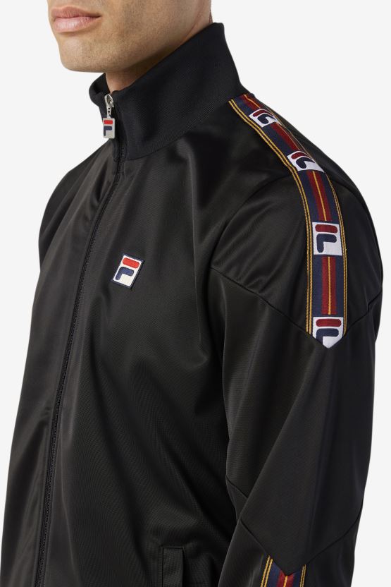 سترة كارسون الرياضية السوداء BX00H4864 أسود FILA