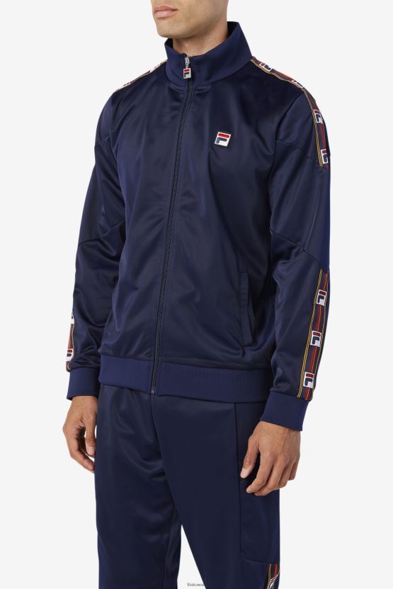 سترة رياضية من فيلا كارسون BX00H4865 معطف طاووس FILA