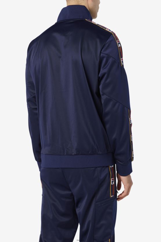 سترة رياضية من فيلا كارسون BX00H4865 معطف طاووس FILA