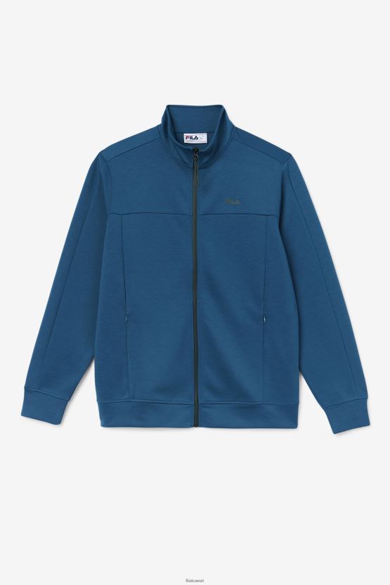 جاكيت بسحاب من جونال، فيلا ماجوليكا، أزرق/أسود BX00H4872 ماجوليكا أزرق/أسود FILA
