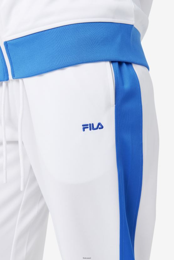 فيلا بورتوريكو بنطال أبيض/أزرق BX00H4913 ابيض ازرق FILA