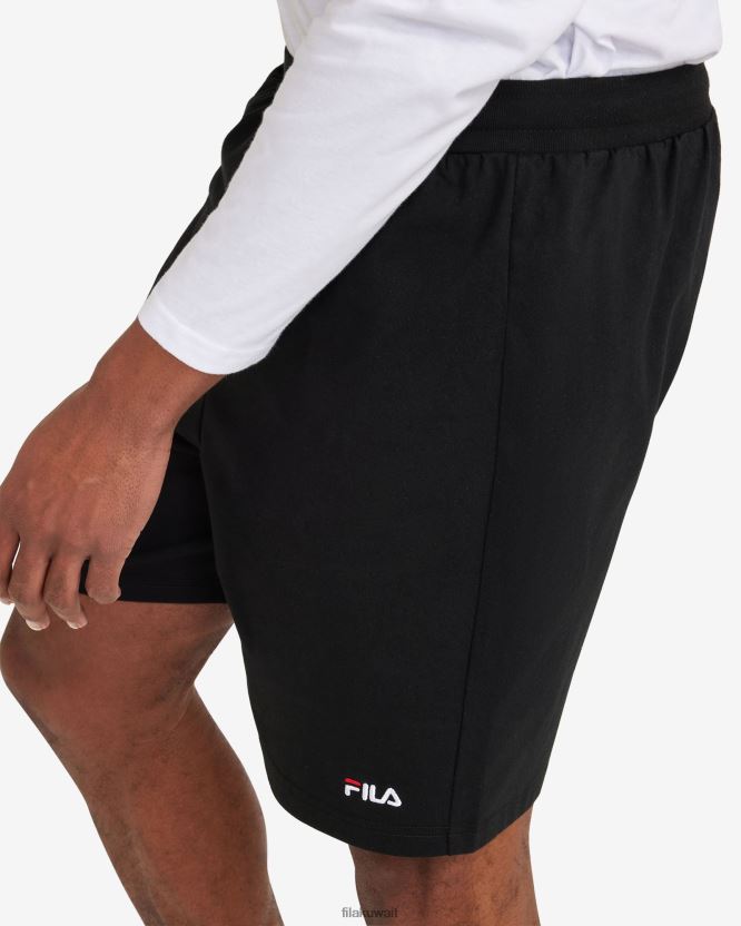 سروال قصير متوسط ​​أساسي للرجال من Black Fila BX00H42331 أسود FILA