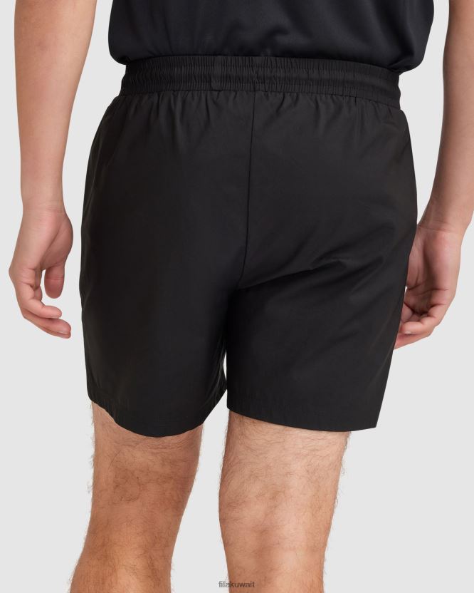 شورت مارلون قصير للرجال من Black Fila BX00H42397 أسود FILA