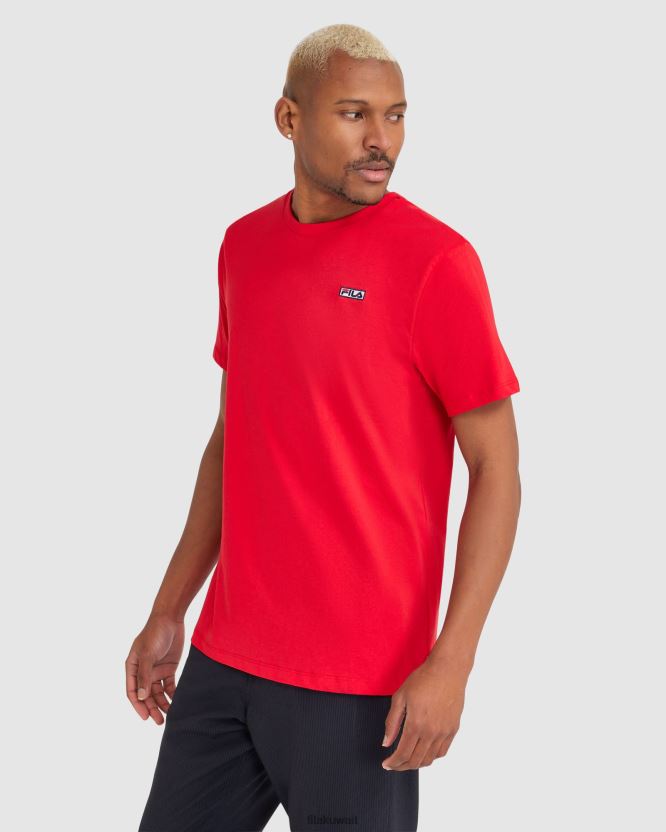 تي شيرت Cian للرجال من Fila باللون الأحمر BX00H42413 أحمر FILA