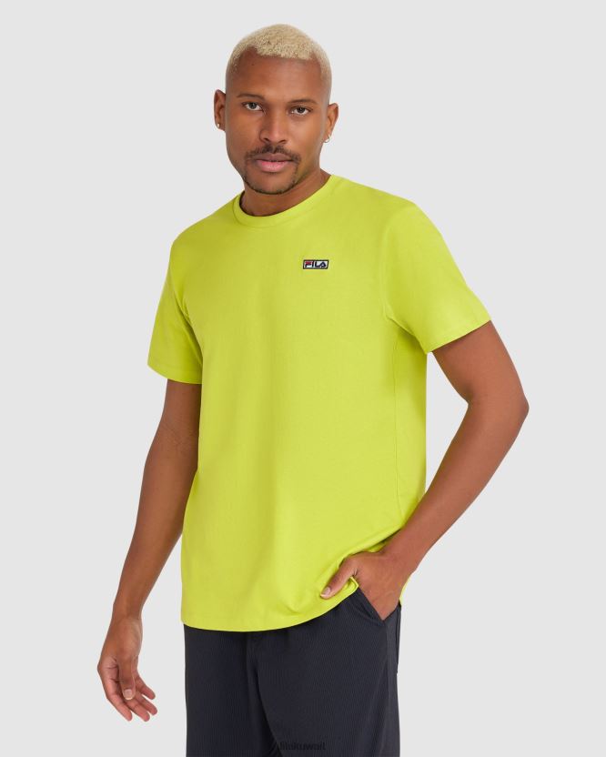 تيشيرت Cian Tee Fila للرجال باللون الأخضر الحمضي BX00H42412 الحمضيات الخضراء FILA
