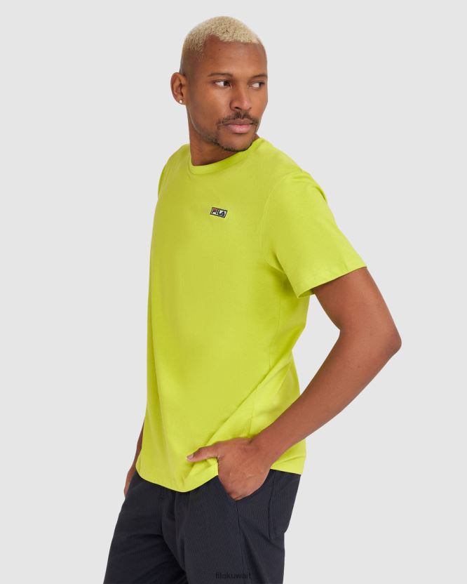 تيشيرت Cian Tee Fila للرجال باللون الأخضر الحمضي BX00H42412 الحمضيات الخضراء FILA