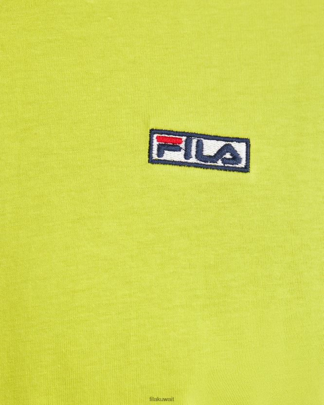 تيشيرت Cian Tee Fila للرجال باللون الأخضر الحمضي BX00H42412 الحمضيات الخضراء FILA