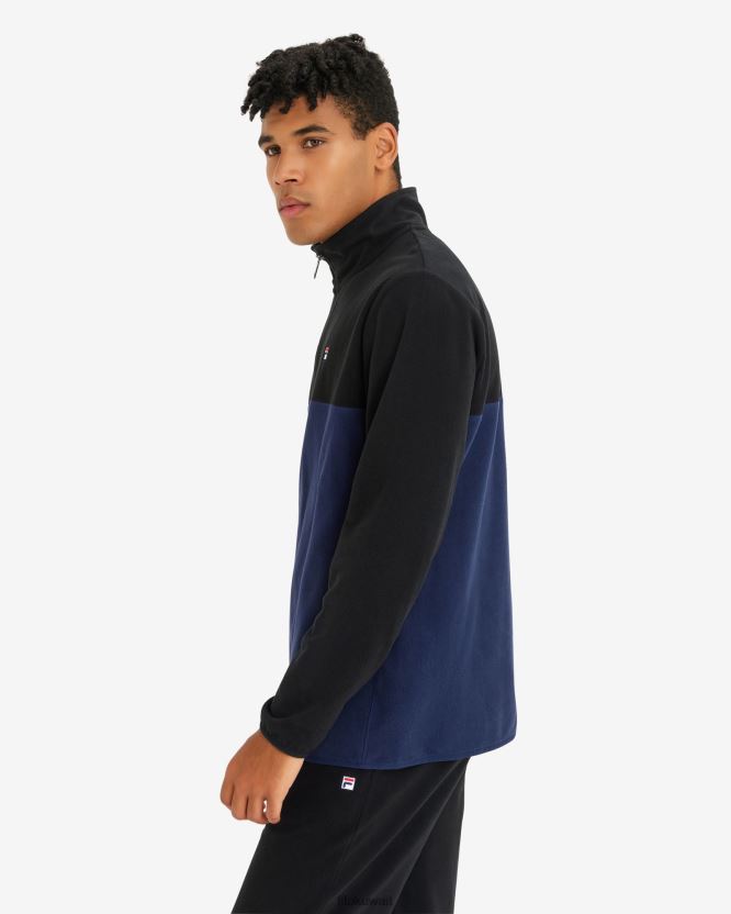 للرجال David QTR Zip New Navy Fila BX00H42609 البحرية الجديدة FILA