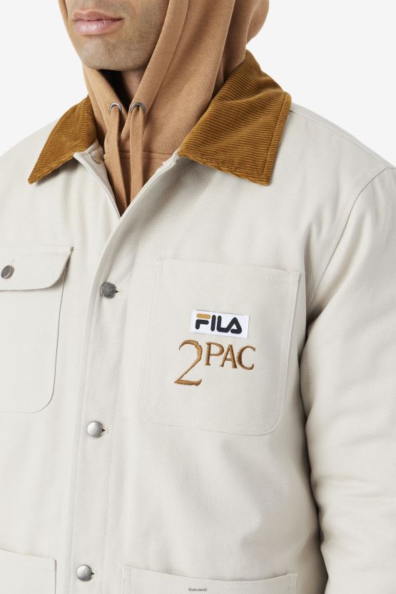 سترة Fila 2pac حمامة/بني برونزي BX00H4775 حمامة/بني برونزي FILA