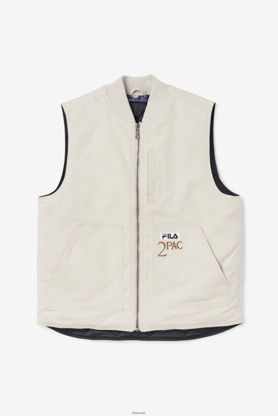 حمامة / سترة سوداء Fila 2pac BX00H4777 حمامة / أسود FILA