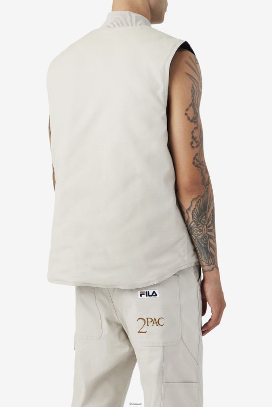 حمامة / سترة سوداء Fila 2pac BX00H4777 حمامة / أسود FILA