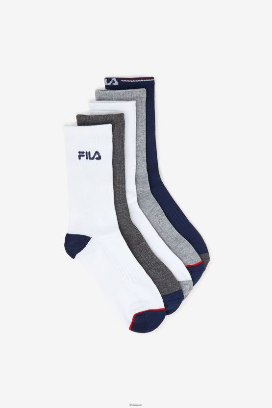 جوارب Fila متعددة للأطفال مكونة من 6 قطع BX00H41060 متعدد FILA
