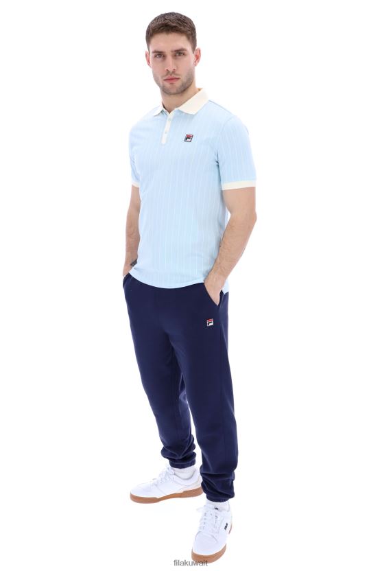 قميص بولو مخطط كلاسيكي من Fila BB1 BX00H43340FILA