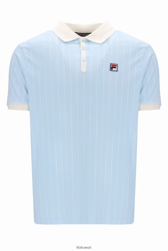 قميص بولو مخطط كلاسيكي من Fila BB1 BX00H43340FILA