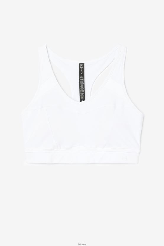 حمالة صدر رياضية من Fila باللون الأبيض BX00H41834 أبيض FILA
