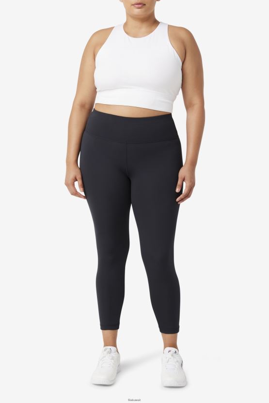 حمالة صدر رياضية بيضاء عالية الرقبة من Fila BX00H41840 أبيض FILA