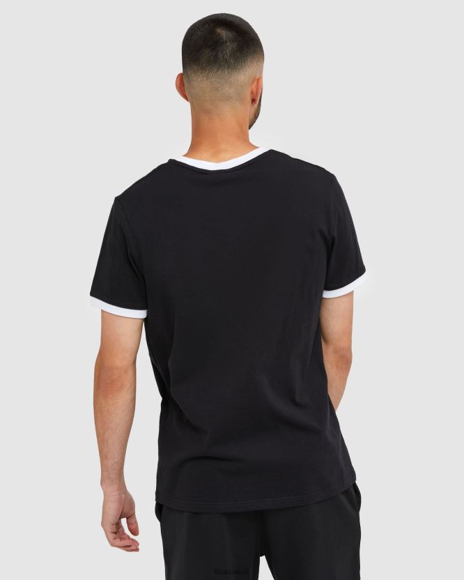 تي شيرت كلاسيكي للرجال من Fila باللون الأسود BX00H42481 أسود FILA