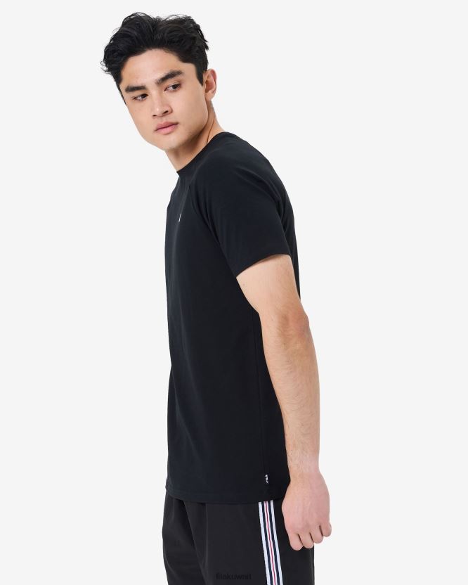تي شيرت هانز للرجال باللون الأسود من Fila BX00H42529 أسود FILA