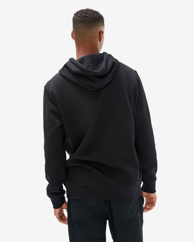 سترة براندو بغطاء للرأس للرجال باللون الأسود من Fila BX00H42596 أسود FILA