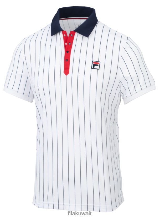 قميص بولو التراثي للرجال من Fila BX00H43213FILA