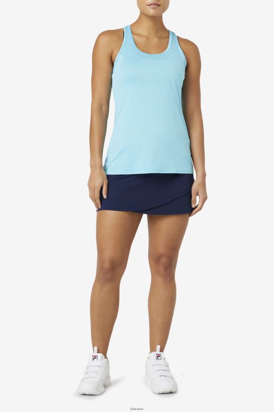 خزان Fila Bluefish Heather Pickleball Racerback BX00H42020 هيذر السمكة الزرقاء FILA