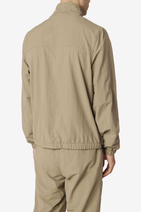 سترة Fila Covert Green Magnus 1/4 بسحاب BX00H4886 الأخضر الخفي FILA