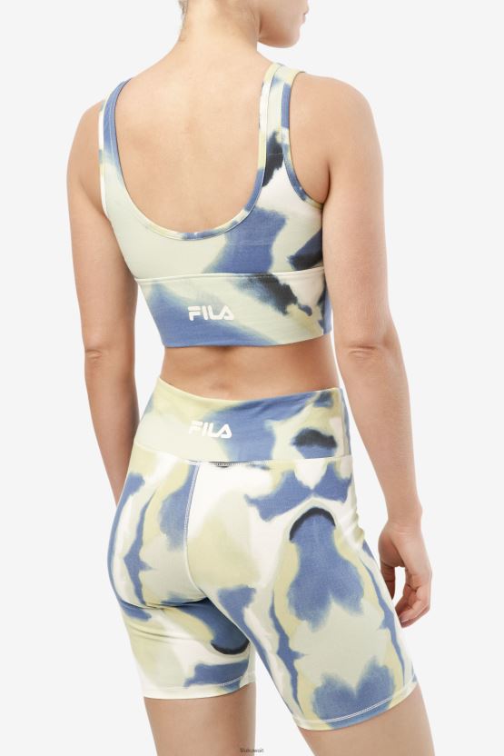 حمالة صدر Fila Dawn مطبوعة بضربات الفرشاة BX00H41399 طباعة ضربة الفرشاة FILA