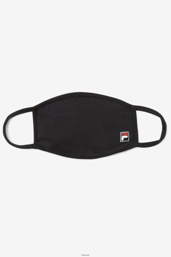 قناع وجه بشعار Fila F-Box باللون الأسود BX00H41059 أسود FILA