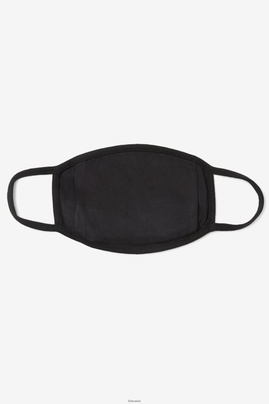 قناع وجه بشعار Fila F-Box باللون الأسود BX00H41059 أسود FILA