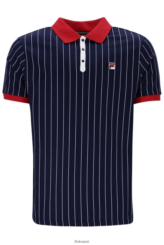 قميص بولو مخطط كلاسيكي من Fila Fashion BB1 BX00H43339FILA