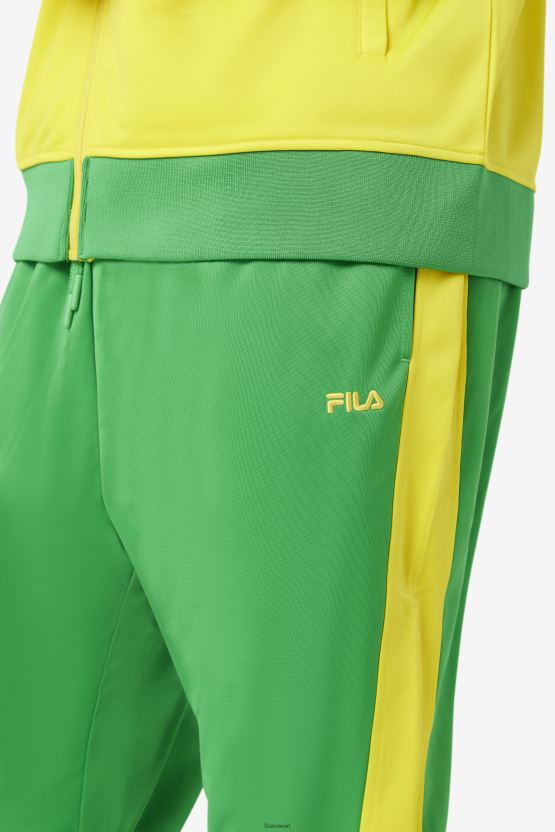 بنطال رياضي Fila Fern أخضر/أصفر برازيلي BX00H4922 السرخس الأخضر / الأصفر FILA