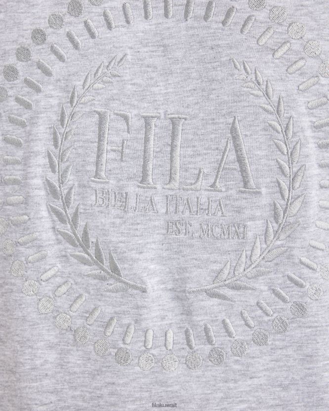 تي شيرت رافي للرجال من Fila Gray Marle BX00H42350 مارل رمادي FILA