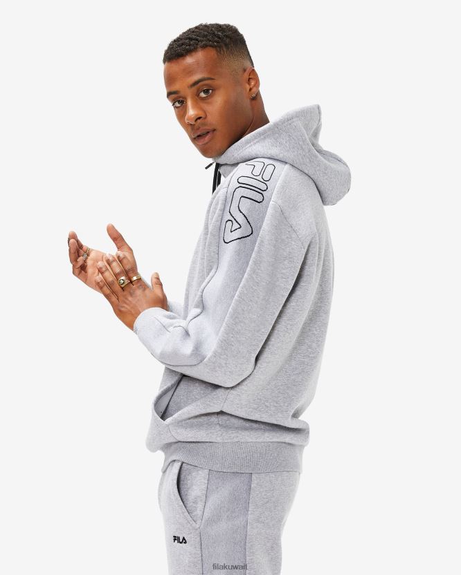 سحاب رجالي من Fila Gray Marle Jay QTR BX00H42614 مارل رمادي FILA