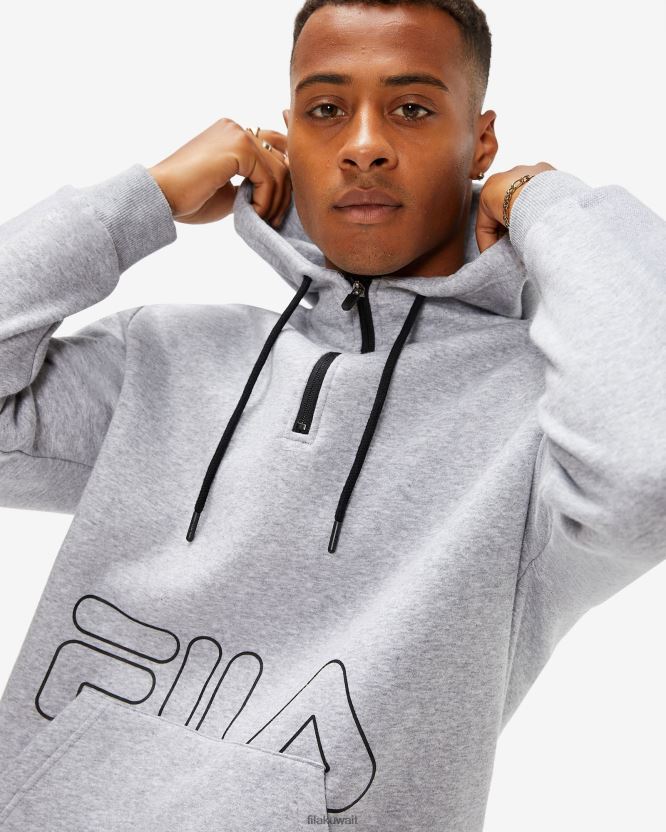 سحاب رجالي من Fila Gray Marle Jay QTR BX00H42614 مارل رمادي FILA