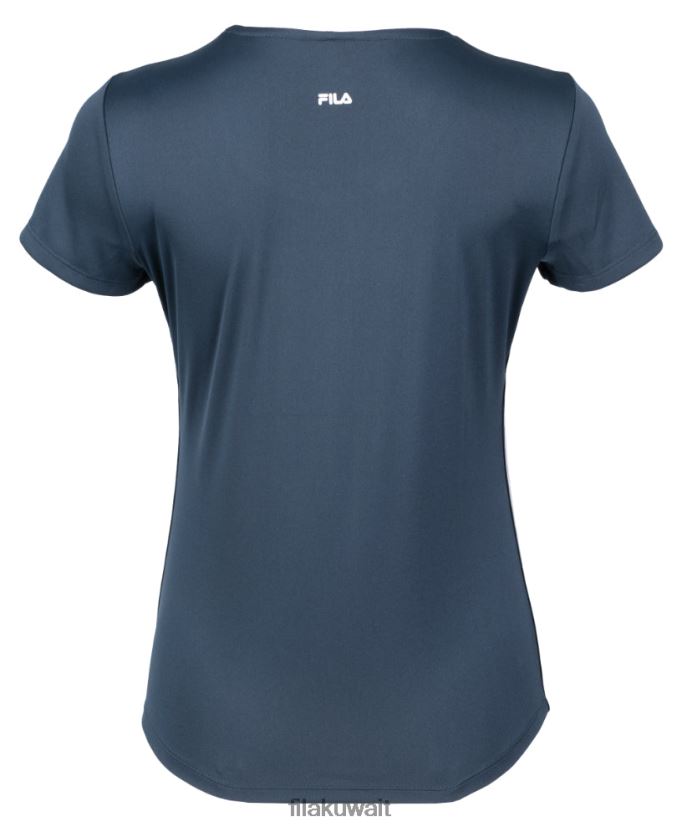 تي شيرت نسائي من Fila Heritage Lucy Fashion BX00H43375FILA